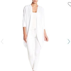 Abound Lightweight Cacoon Cardigan White XXSmall